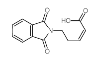 2-Pentenoicacid, 5-(1,3-dihydro-1,3-dioxo-2H-isoindol-2-yl)- Structure