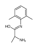 (2S)-N-(2,6-Dimethylphenyl)-2-aminopropanamide结构式