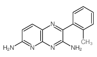 2-(2-methylphenyl)pyrido[2,3-b]pyrazine-3,6-diamine structure