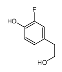Benzeneethanol,3-fluoro-4-hydroxy-结构式