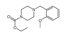 ethyl 4-[(2-methoxyphenyl)methyl]piperazine-1-carboxylate结构式