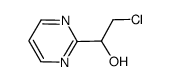 2-Pyrimidinemethanol,-alpha--(chloromethyl)- (9CI) Structure