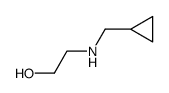 2-[(cyclopropylmethyl)amino]ethan-1-ol结构式