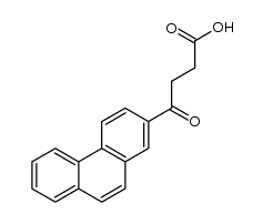 4-oxo-4-[2]phenanthryl-butyric acid结构式