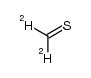 perdeuterated thioformaldehyde Structure