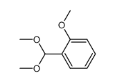 1-(二甲氧基甲基)-2-甲氧基苯结构式
