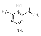 N4-methyl-1,3,5-triazine-2,4,6-triamine Structure