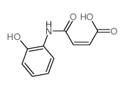 4-(2-Hydroxyanilino)-4-oxo-2-butenoic acid结构式