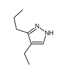 4-ethyl-5-propyl-1H-pyrazole Structure