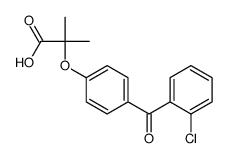 2-Chloro Fenofibric Acid Structure