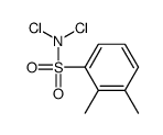 N,N-dichloro-2,3-dimethylbenzenesulfonamide结构式