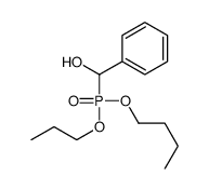 [butoxy(propoxy)phosphoryl]-phenylmethanol Structure