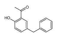 1-(5-benzyl-2-hydroxyphenyl)ethanone Structure