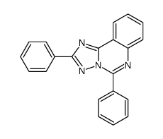 2,5-diphenyl-[1,2,4]triazolo[1,5-c]quinazoline Structure