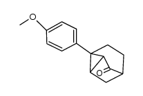 2-(4-methoxyphenyl)tricyclo[3.2.1.02,7]octan-6-one结构式
