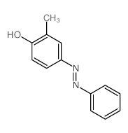 Phenol,2-methyl-4-(2-phenyldiazenyl)- picture