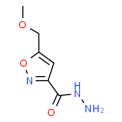 5-(Methoxymethyl)isoxazole-3-carbohydrazide Structure