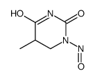 1-nitroso-5,6-dihydrothymine Structure