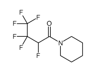 2,3,3,4,4,4-hexafluoro-1-piperidin-1-ylbutan-1-one结构式