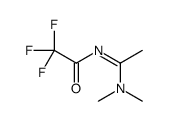 N-[1-(dimethylamino)ethylidene]-2,2,2-trifluoroacetamide结构式