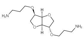 3-[[6-(3-aminopropoxy)-4,8-dioxabicyclo[3.3.0]oct-2-yl]oxy]propan-1-amine structure