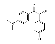 2-(4-chlorophenyl)-1-[4-(dimethylamino)phenyl]-2-hydroxyethanone Structure