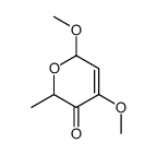 2,4-dimethoxy-6-methyl-2H-pyran-5-one结构式