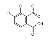3,4-dichloro-2-nitrobenzoic acid Structure