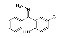 4-chloro-2-(C-phenylcarbonohydrazonoyl)aniline结构式