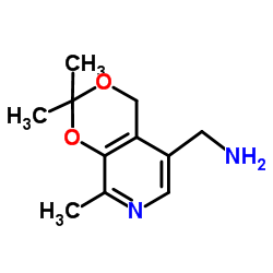 1-(2,2,8-Trimethyl-4H-[1,3]dioxino[4,5-c]pyridin-5-yl)methanamine Structure