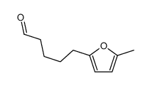 5-(5-methylfuran-2-yl)pentanal结构式