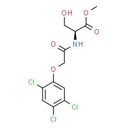 N-[(2,4,5-Trichlorophenoxy)acetyl]-L-serine methyl ester picture