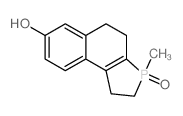 3-methyl-3-oxo-1,2,4,5-tetrahydrobenzo[e]phosphindol-7-ol结构式