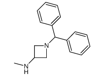 1-Benzhydryl-N-methylazetidin-3-amine structure