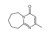 2-methyl-7,8,9,10-tetrahydro-6H-pyrimido[1,2-a]azepin-4-one Structure