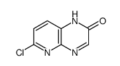 6-Chloro-pyrido[2,3-b]pyrazin-2(1H)-one Structure