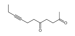 undec-8-yne-2,5-dione Structure