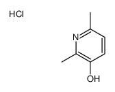 2,6-dimethylpyridin-3-ol,hydrochloride结构式