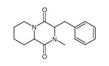 3-benzyl-2-methyl-3,6,7,8,9,9a-hexahydropyrido[1,2-a]pyrazine-1,4-dione结构式