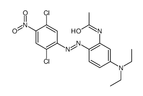 N-[2-[(2,5-dichloro-4-nitrophenyl)azo]-5-(diethylamino)phenyl]acetamide picture