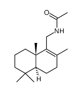 11-acetylaminodrim-8(9)-ene结构式