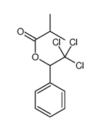 2,2,2-trichloro-1-phenylethyl isobutyrate结构式