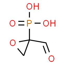 Phosphonic acid, (2-formyloxiranyl)- (9CI) structure