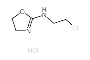 2-Oxazolamine, N- (2-chloroethyl)-4,5-dihydro-, monohydrochloride Structure