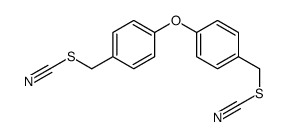 Bis(4-thiocyanatomethylphenyl) ether结构式