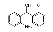 rac-(2-amino-phenyl)-(2-chloro-phenyl)-methanol结构式