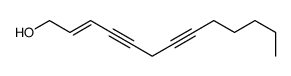 tridec-2-en-4,7-diyn-1-ol Structure