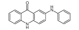 2-(phenylamino)acridin-9(10H)-one structure