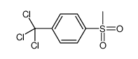 1-methylsulfonyl-4-(trichloromethyl)benzene Structure