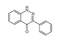 3-phenyl-1H-cinnolin-4-one结构式